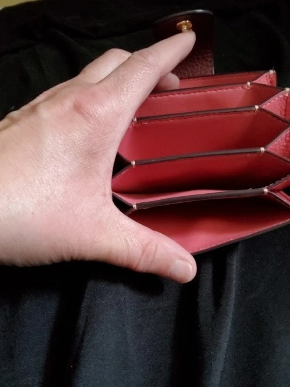 Coach card case